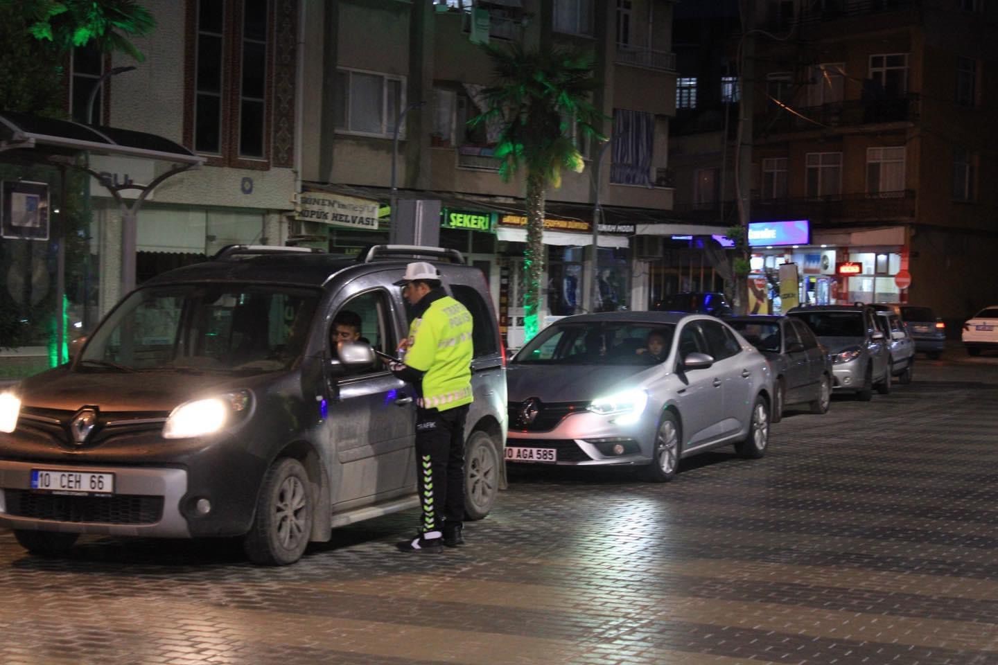 Balıkesir Gönen'de sıkı denetim