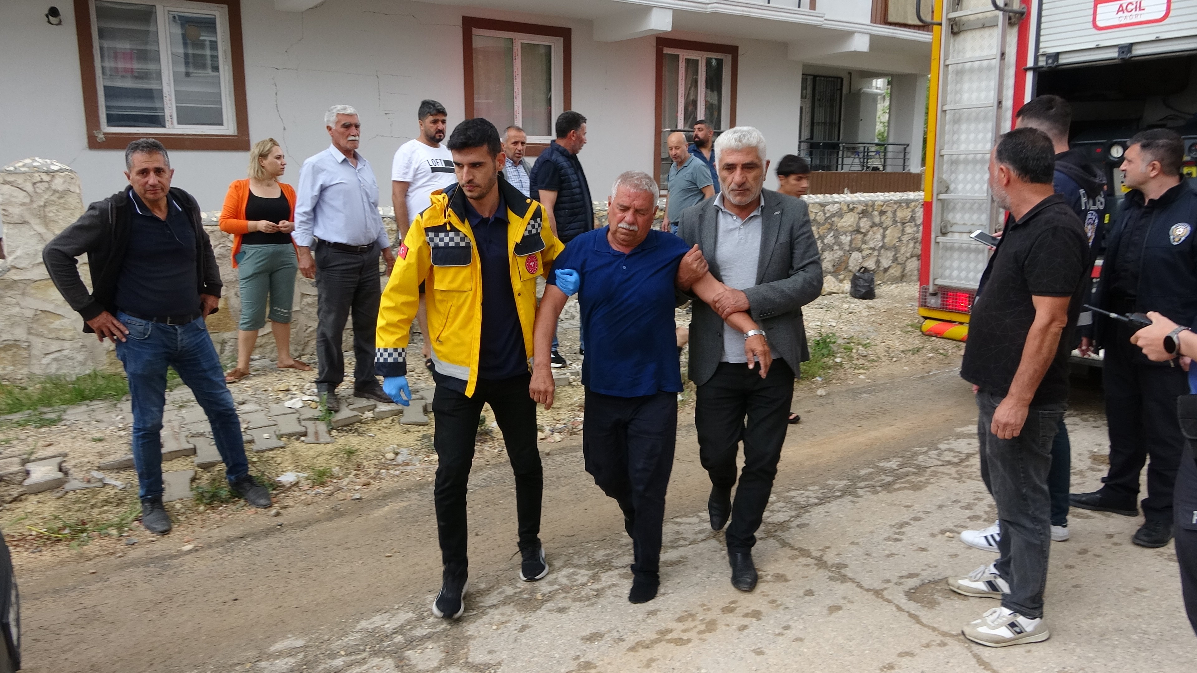 Adıyaman'da çatı yangını