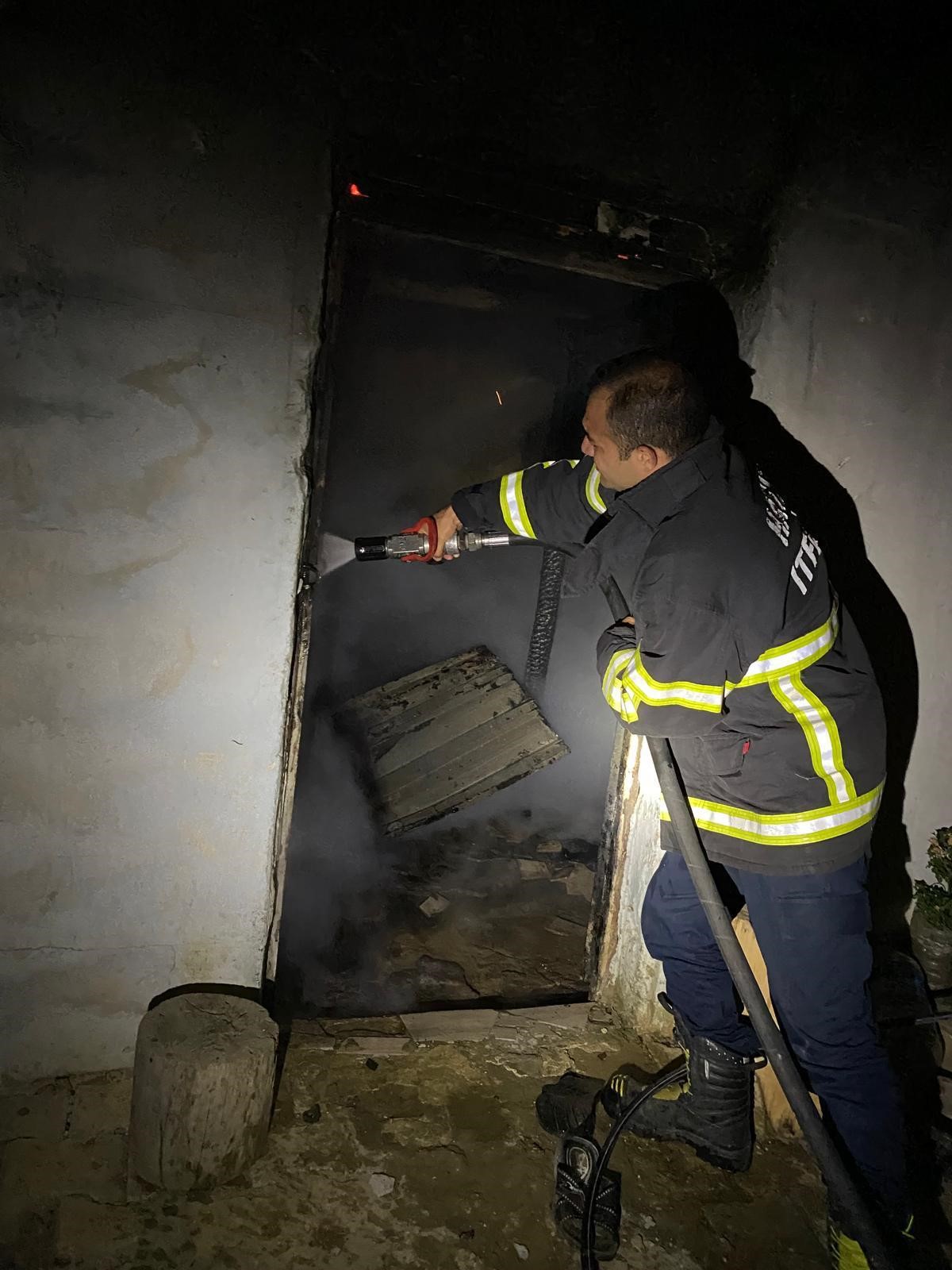 Hatay Belen’de baraka yangını