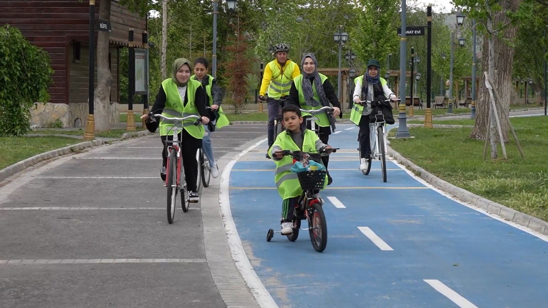 Kırıkkale'de sağlıklı yaşam için pedal çevrildi