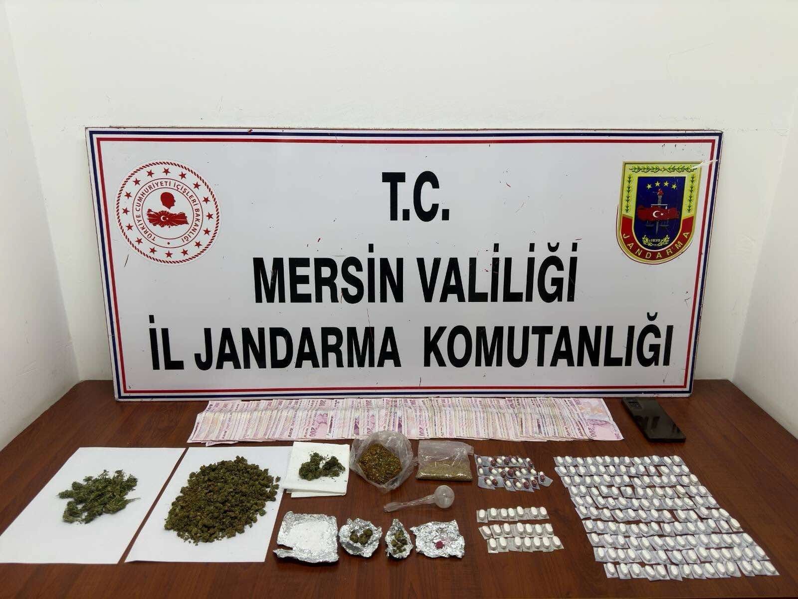 Mersin'de uyuşturucu taciri yakalandı