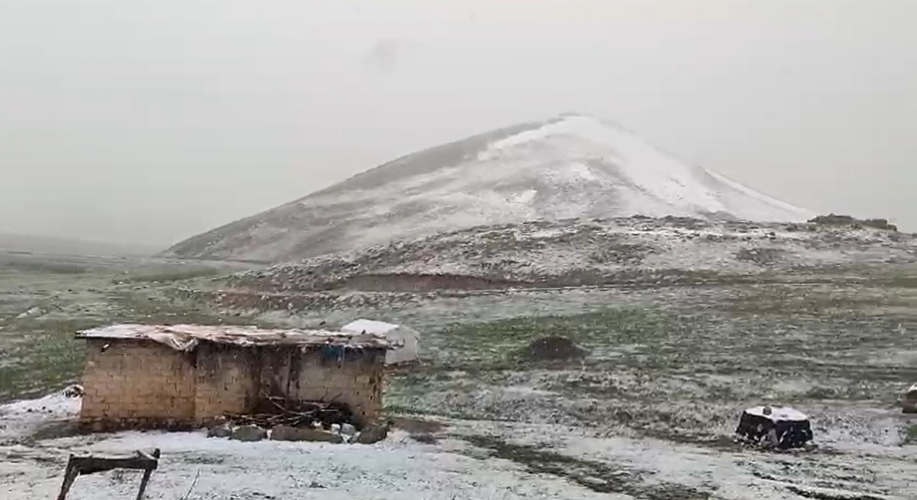 Şırnak'ta kar yağdı