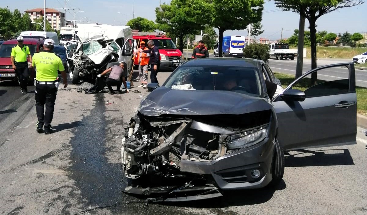 Malatya'da zincirleme kaza: yaralılar var