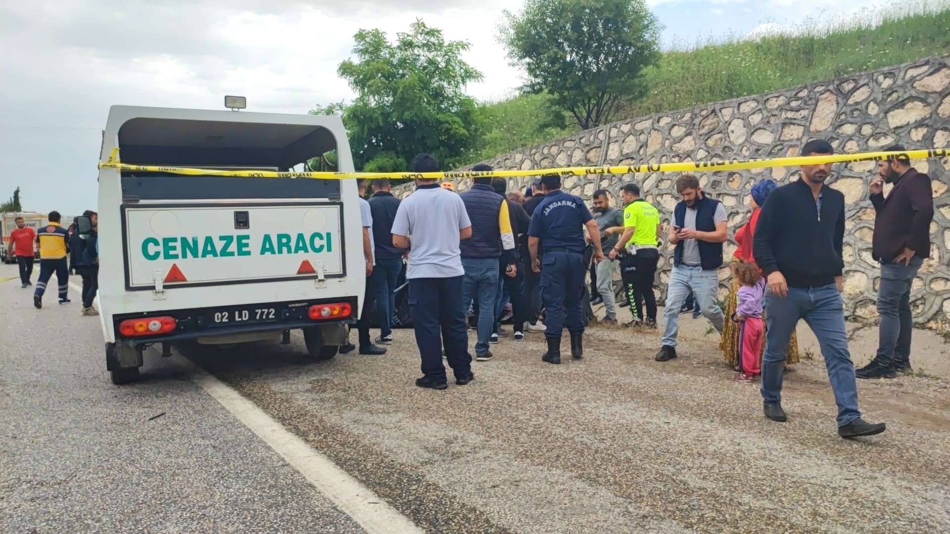 Adıyaman’da trafik kazası ‘1 ölü 1 yaralı’