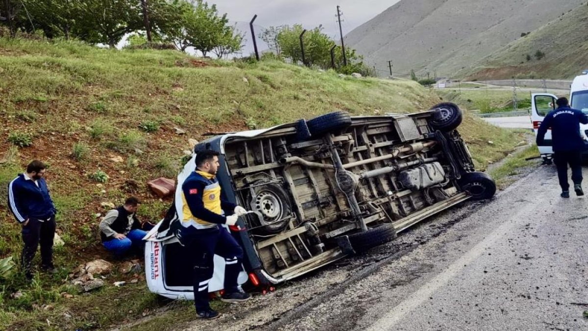 Malatya'da kaza: 12 yaralı