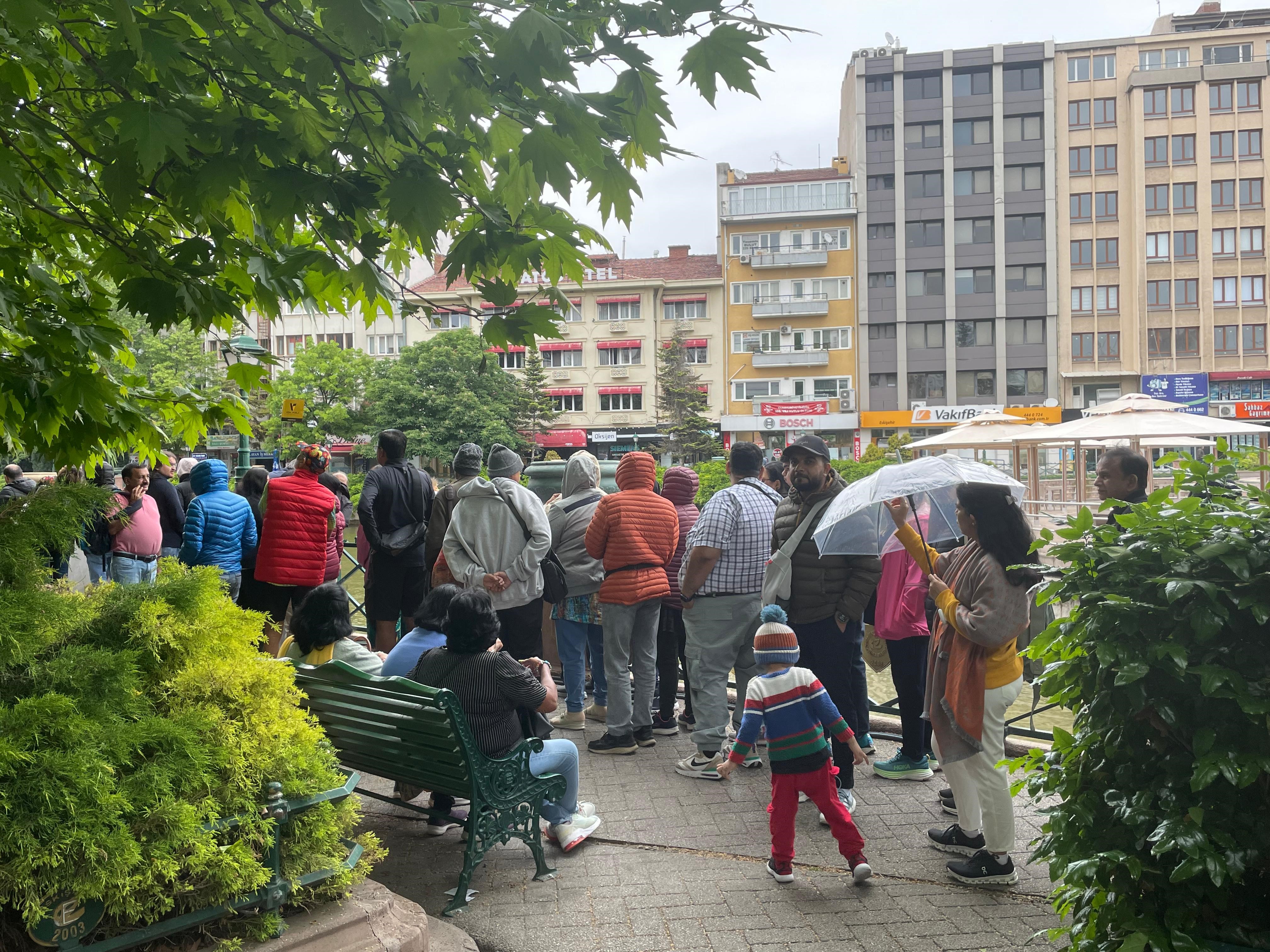 Hintli turistler Eskişehir’e hayran kaldı