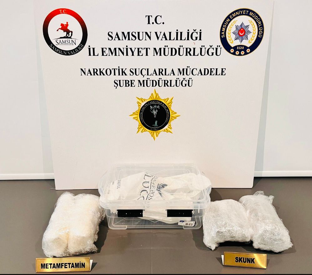 Samsun'da uyuşturucu operasyonu: 1 tutuklama