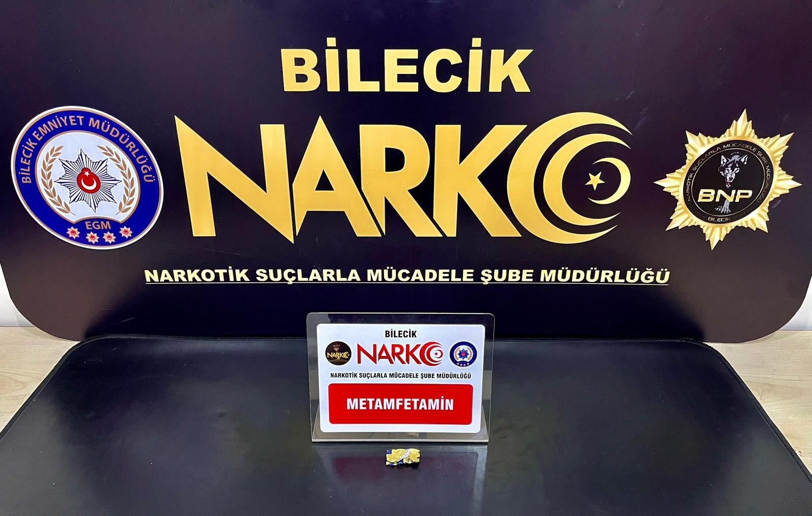 Bilecik'te uyuşturucu operasyonu '1 kişi yakalandı'