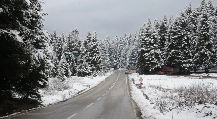 Batı Karadeniz'de kar yağışı