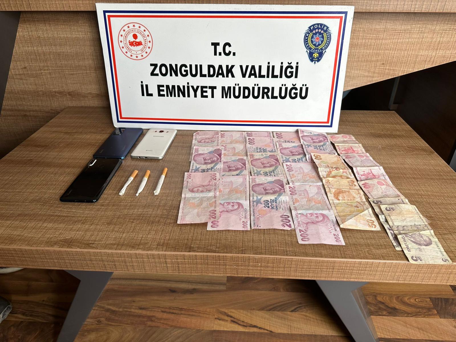 Zonguldak'ta 7 zehir taciri tutuklandı