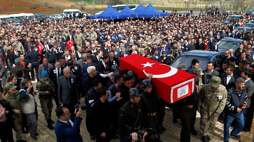 Düğün hazırlığı yapan şehide son görev