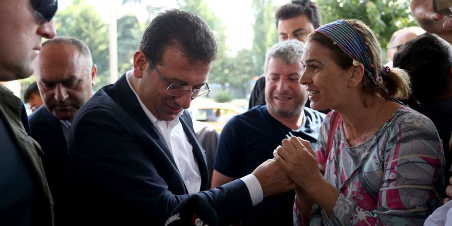 Saraçhane'de ilginç karşılama!