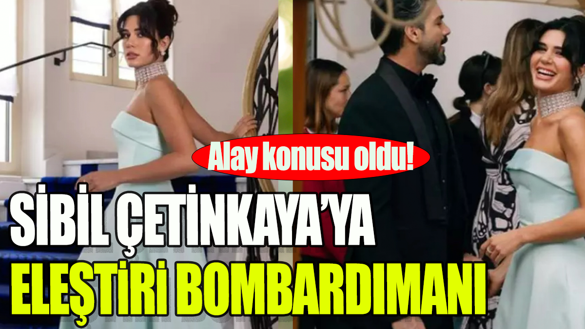 Sibil Çetinkaya'ya eleştiri bombardımanı: Alay konusu oldu!