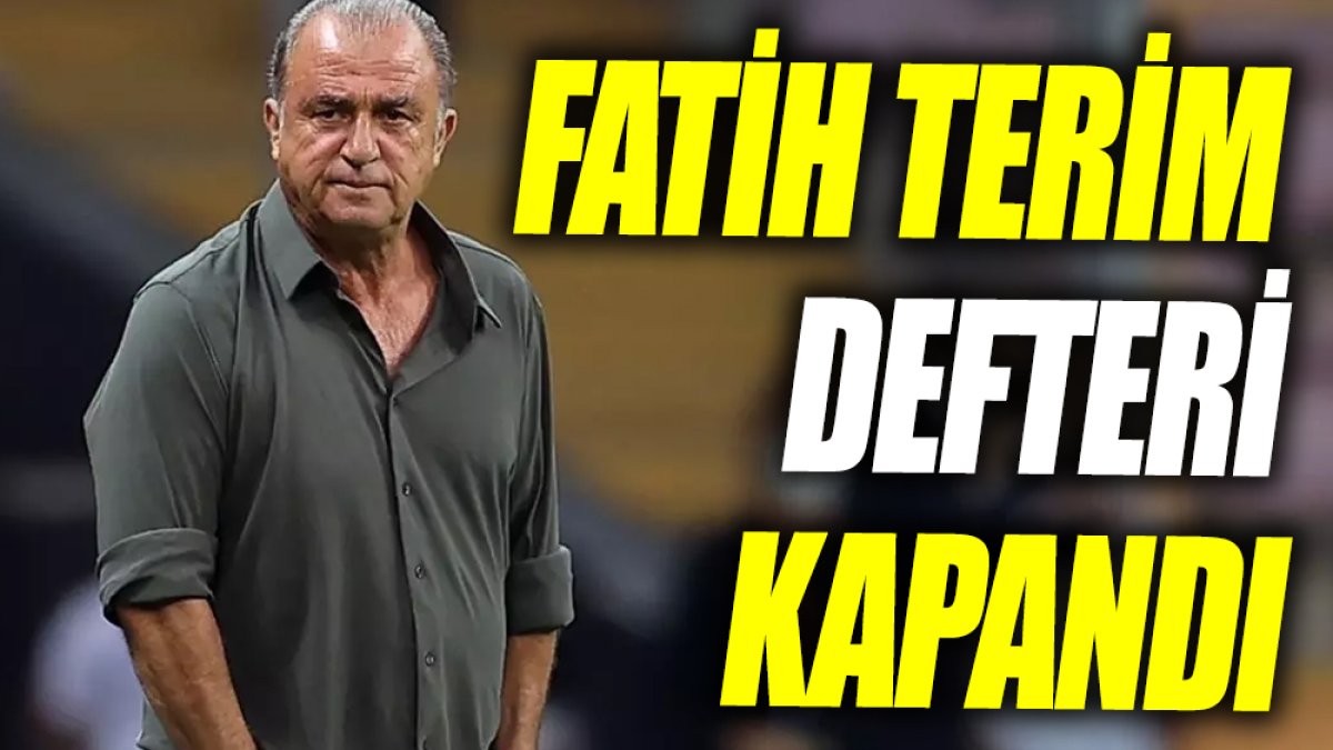 Fatih Terim defteri kapandı ‘Yerine gelecek isim belli oldu’