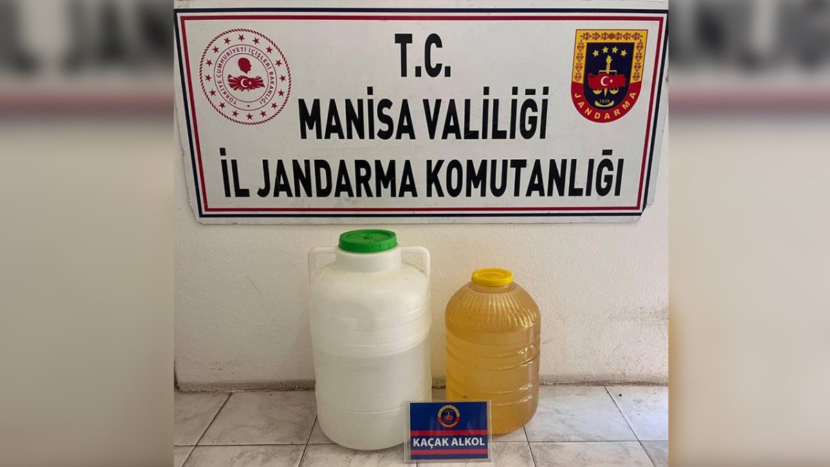 Yol uygulamasında 40 litre alkol ele geçirildi