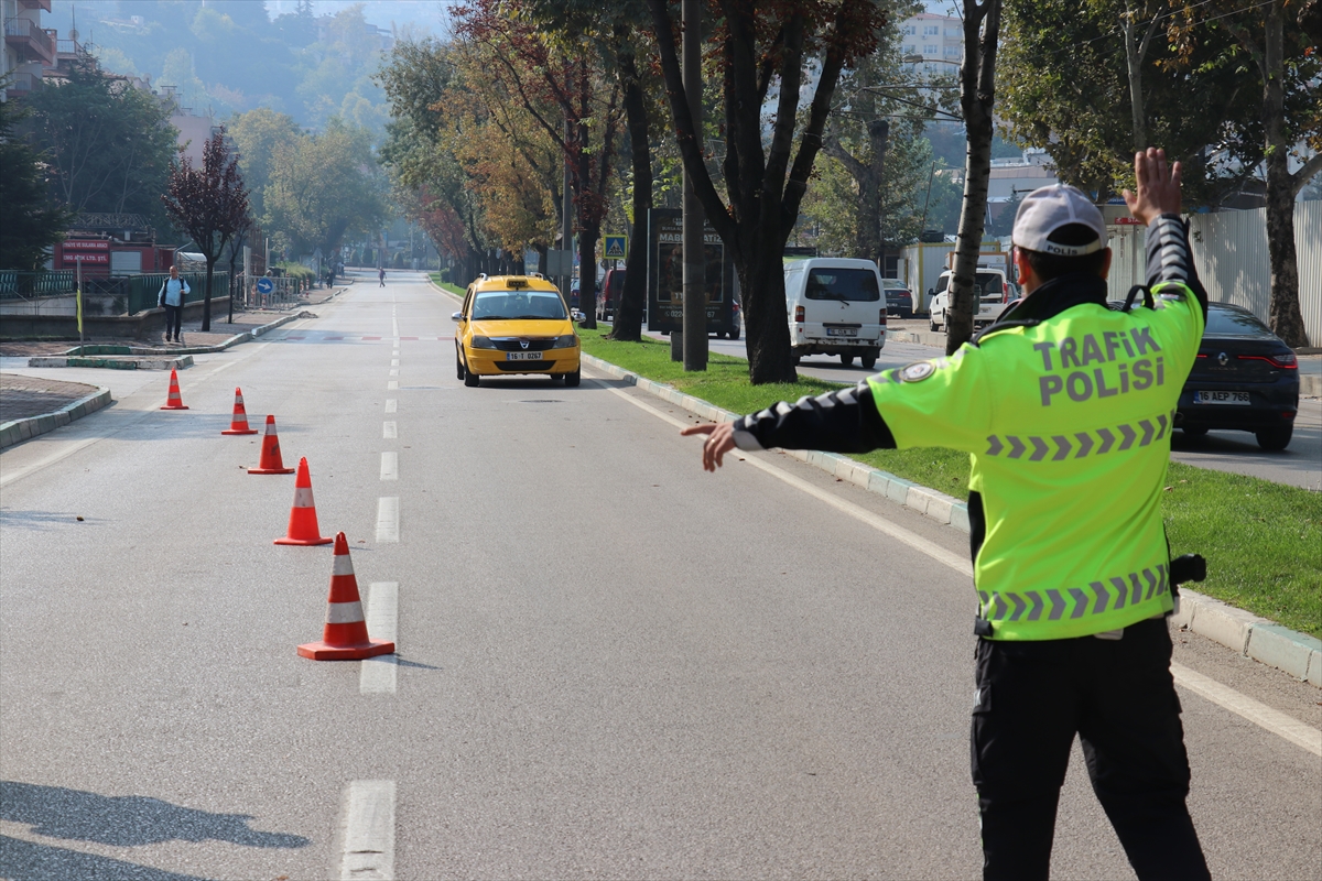 Edirne'de trafik denetimi