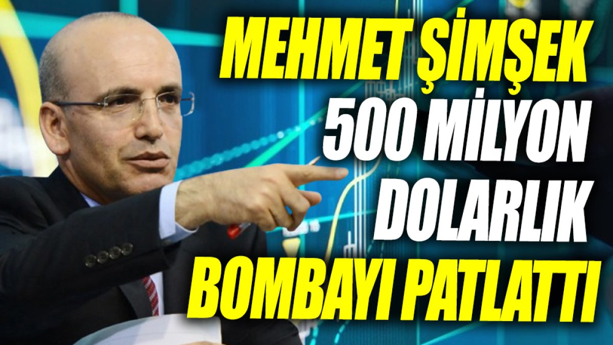 Mehmet Şimşek bombayı patlattı ‘500 milyon dolarlık fonu duyurdu’ Ülkeler tek tek sıraya girdi