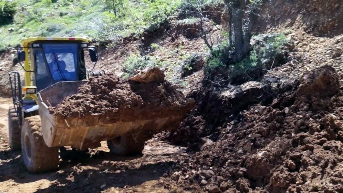 Siirt'te kapanan yollar açıldı