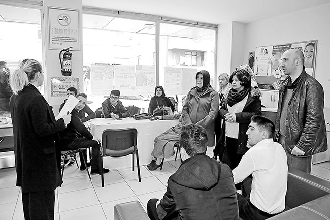 Ataşehir’de engelli vatandaşa istihdam