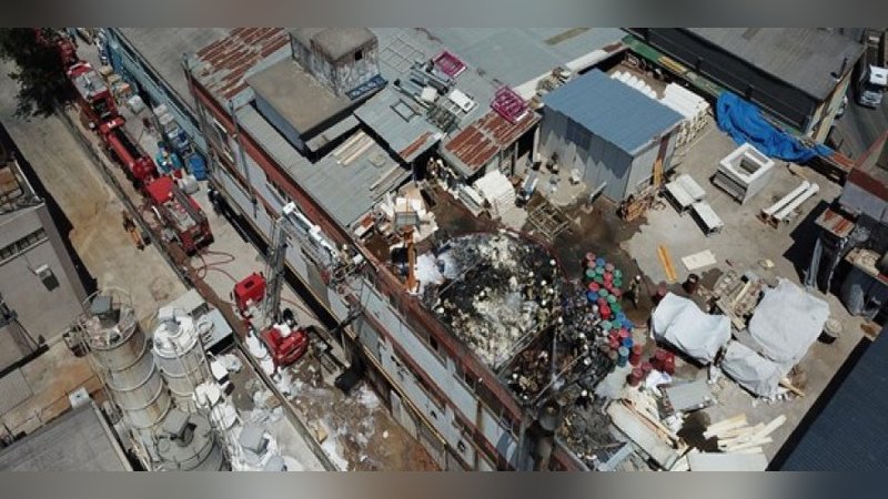 Tuzla'da fabrika yangını