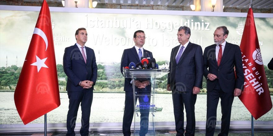 TÜSİAD heyeti, İmamoğlu'nu ziyaret etti