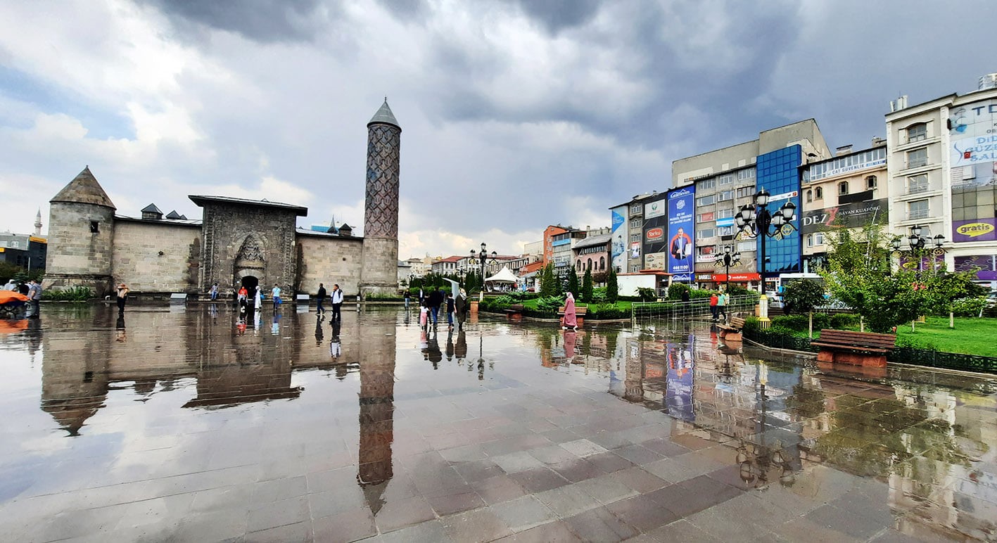 Erzurum'da sağanak yağış uyarısı