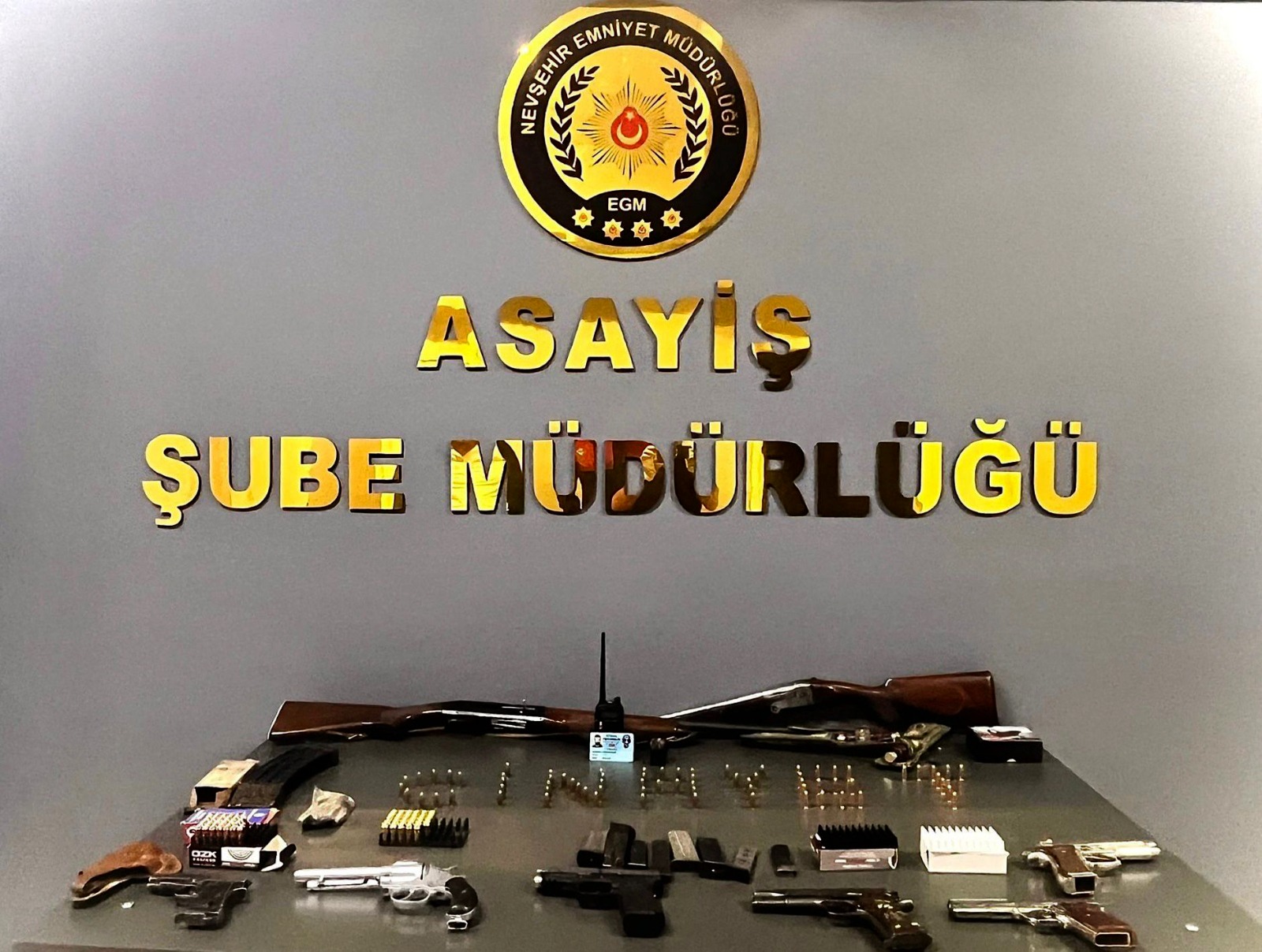 Nevşehir’de silah kaçakçılığı operasyonu