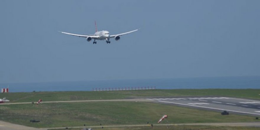 THY'nin 'Maçka' uçağı ilk seferini yaptı