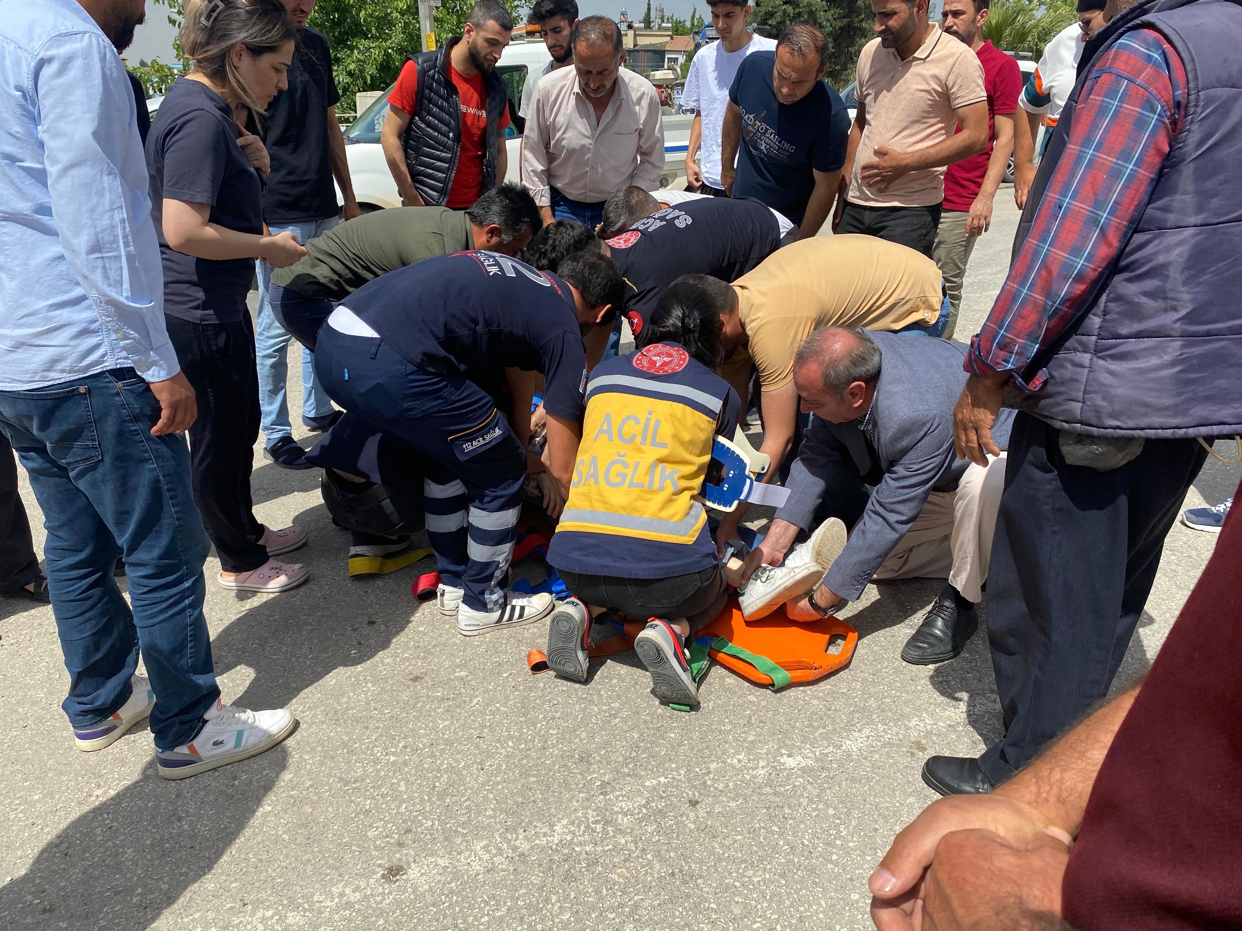 Adıyaman’da kaza ‘1 kişi yaralandı’