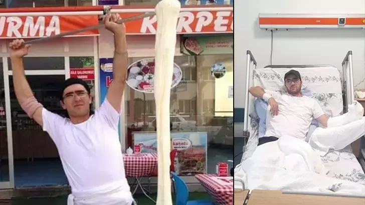 Dondurmacı elini makineye kaptırdı! 3 parmağı koptu