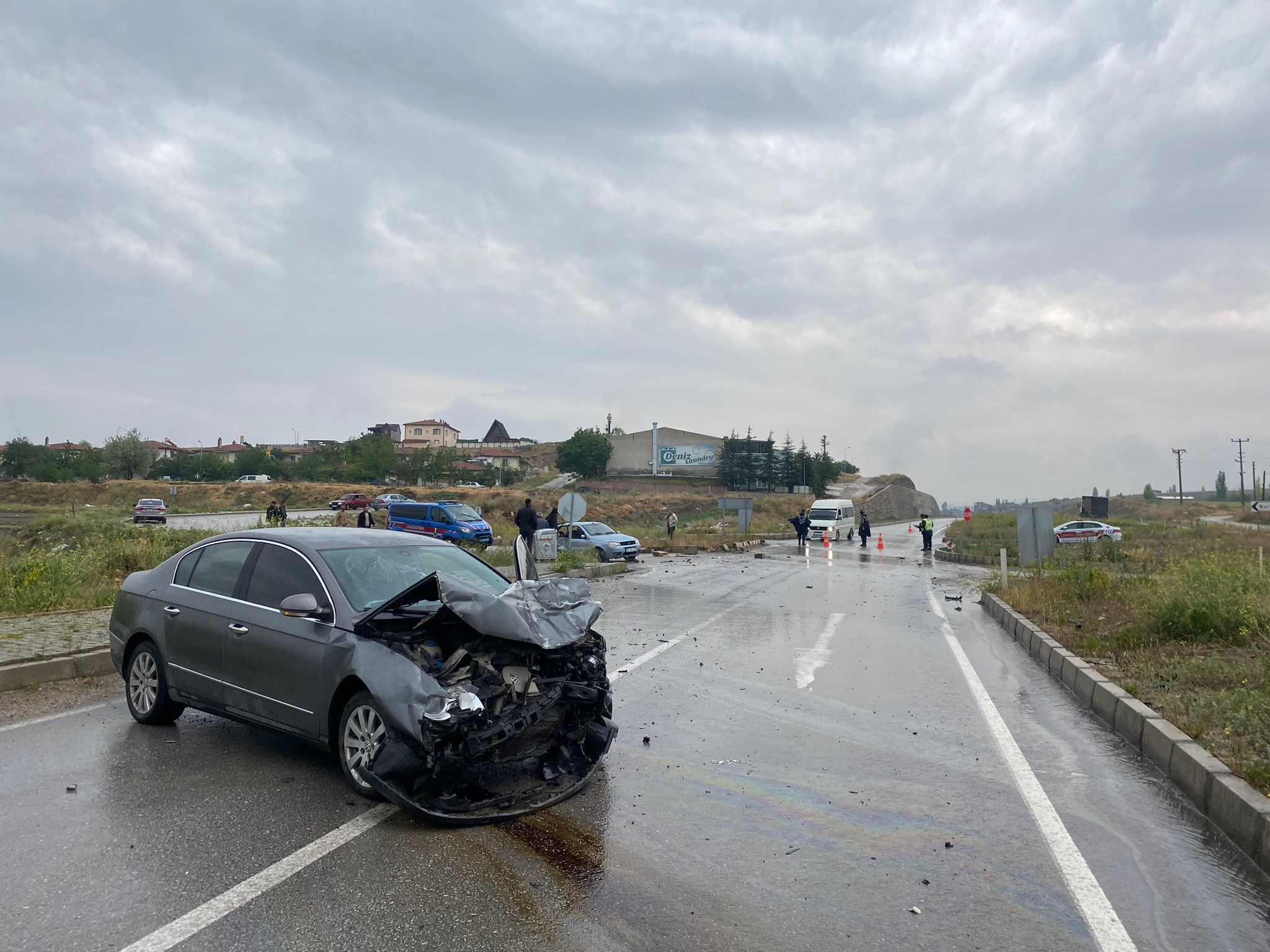 Afyonkarahisar'da trafik kazası: 4 yaralı