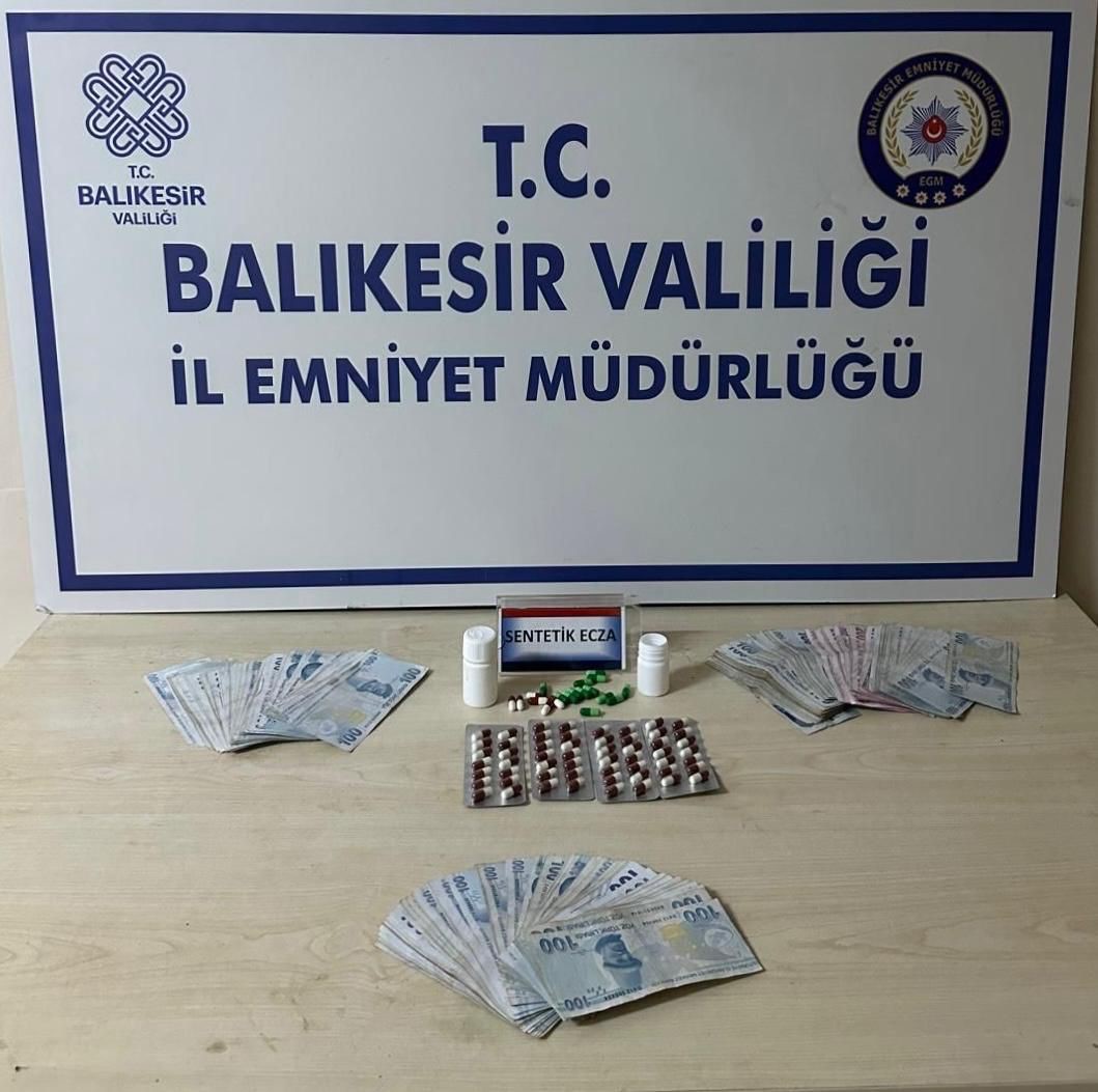 Balıkesir'de uyuşturucu operasyonu