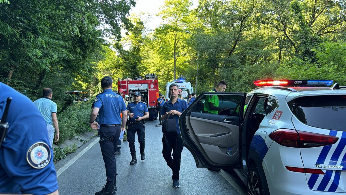 Sarıyer’de virajı alamayan araç kaza yaptı: Muhtar öldü