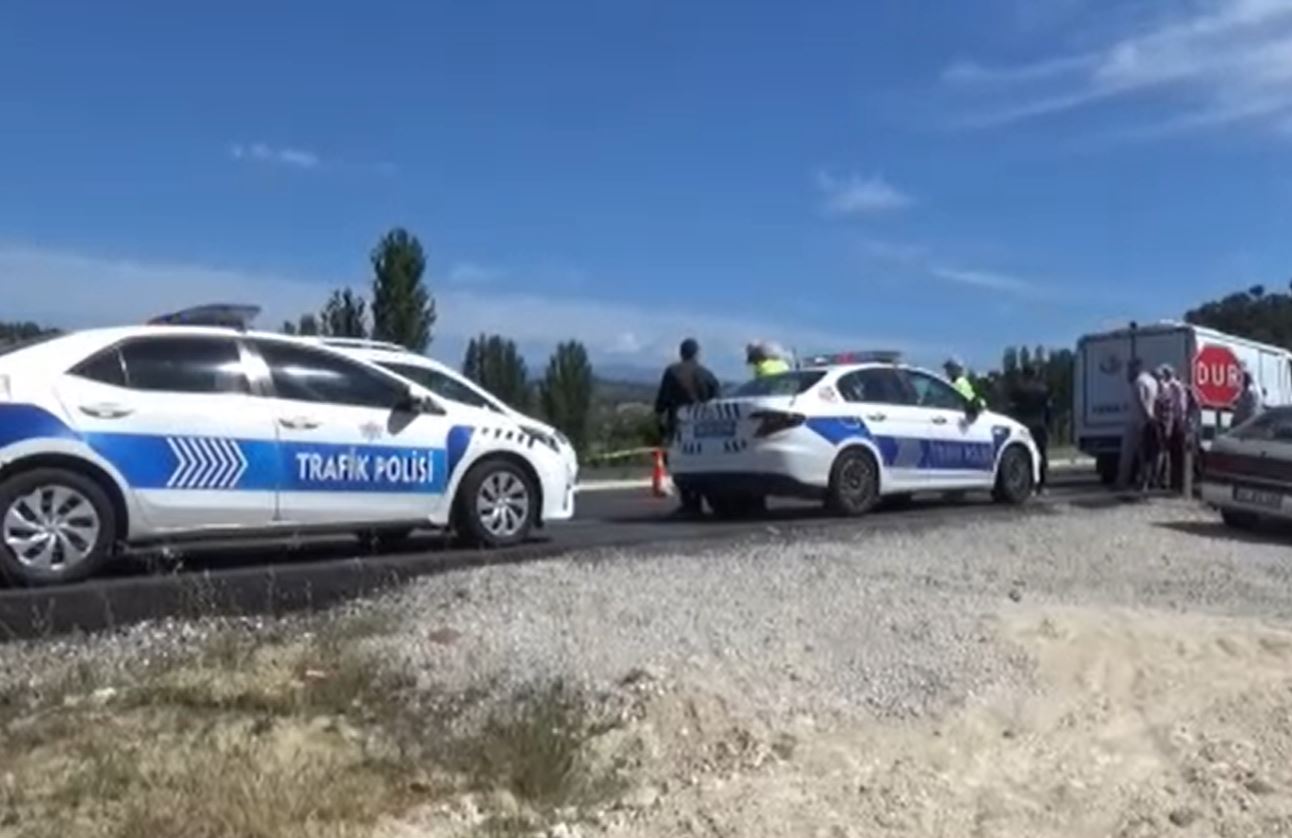 Uşak'ta trafik kazası: 1 ölü