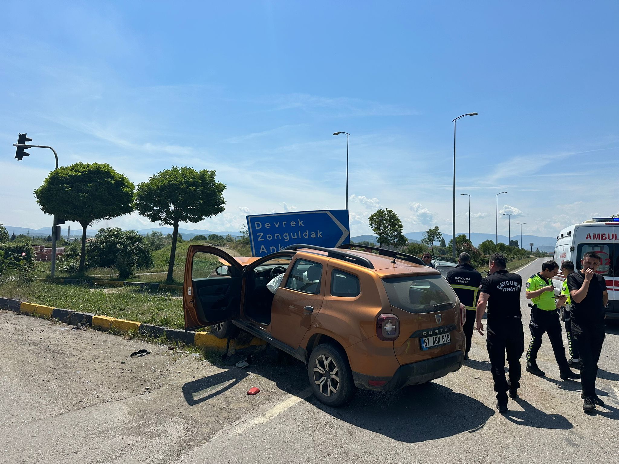 Zonguldak’ta otomobiller çarpıştı: 1 ölü, 1 yaralı