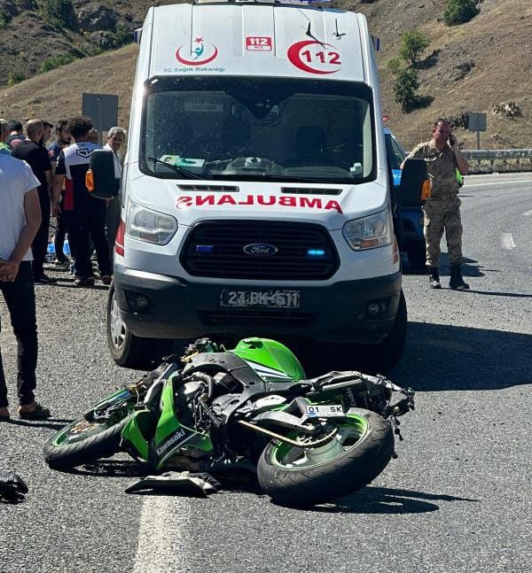 Elazığ’da motosiklet devrildi: 1 ölü