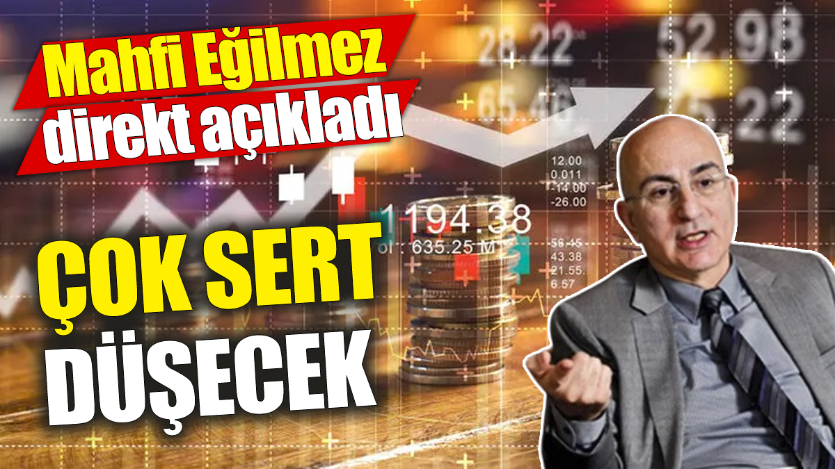 Mahfi Eğilmez: Çok sert düşecek