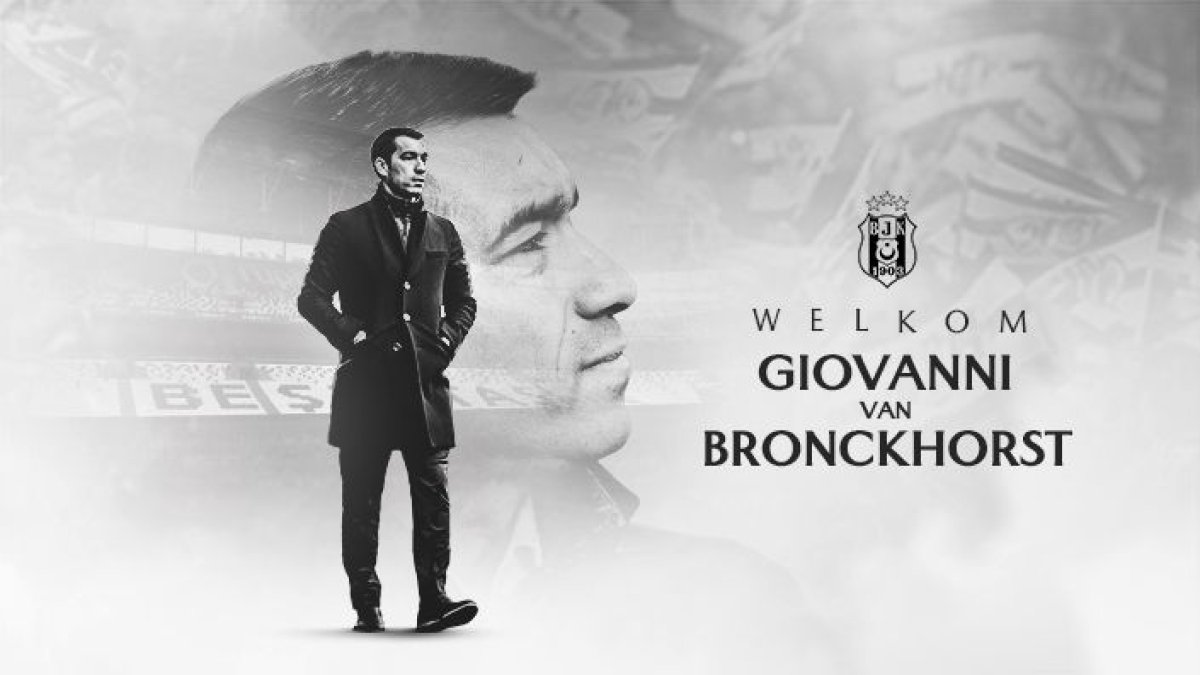 Van Bronckhorst'tan taraftarla mesaj: Beşiktaş'a geliyorum