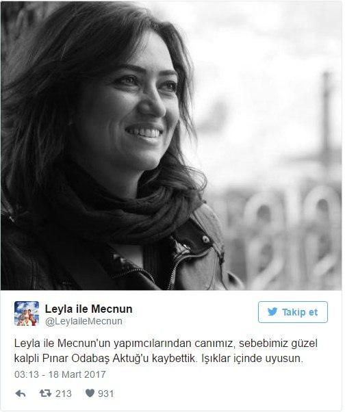 Yapımcı Pınar Odabaş Aktuğ yaşamını yitirdi