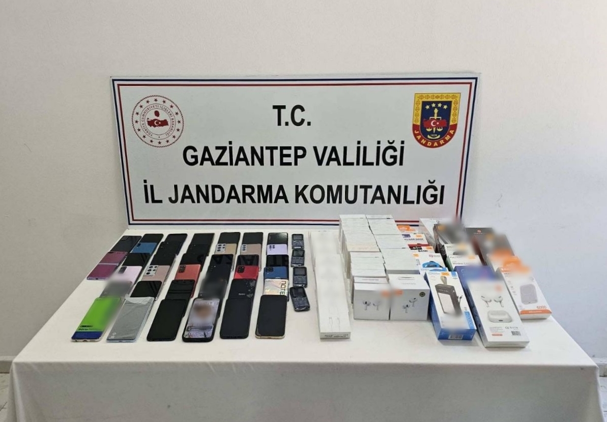 Gaziantep'te kaçakçılık operasyonu