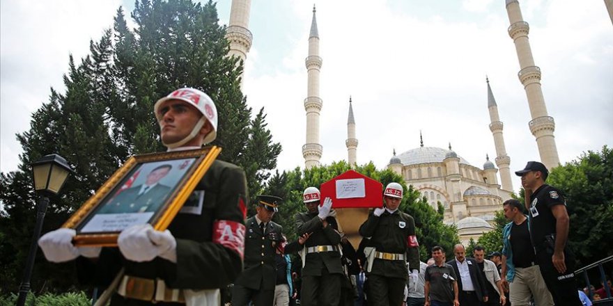 Şehit Uzman Çavuş Gökçü'ye son veda!