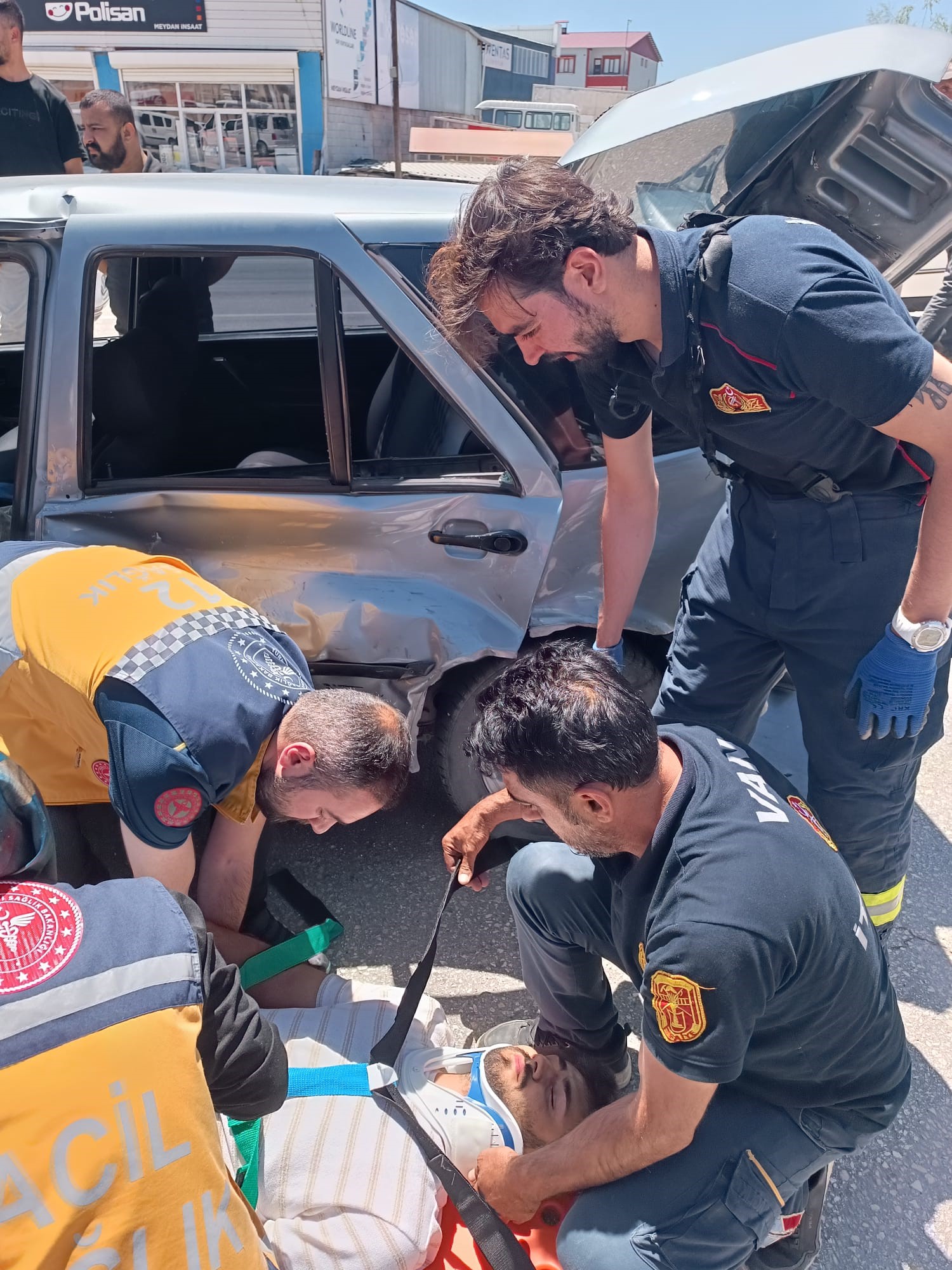 Van’da trafik kazası: 1 yaralı