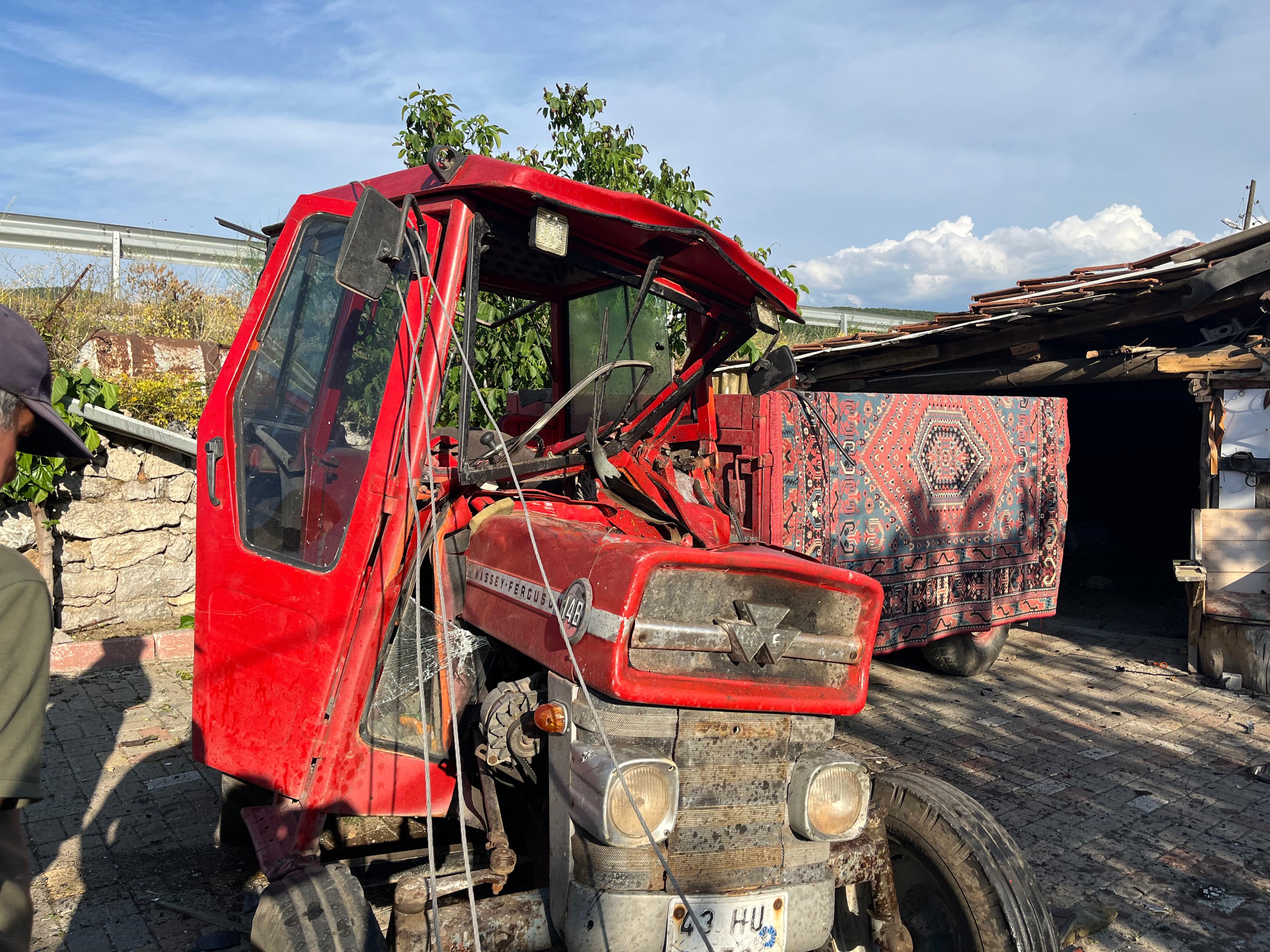 Kütahya'da trafik kazası: 1 yaralı