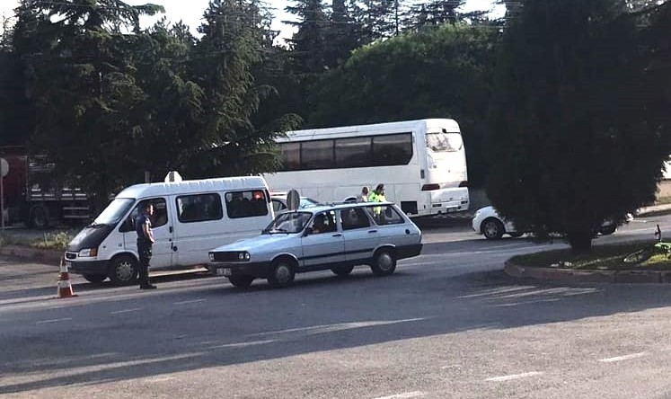 Kütahya’da trafik kazası ‘1 kişi yaralandı’