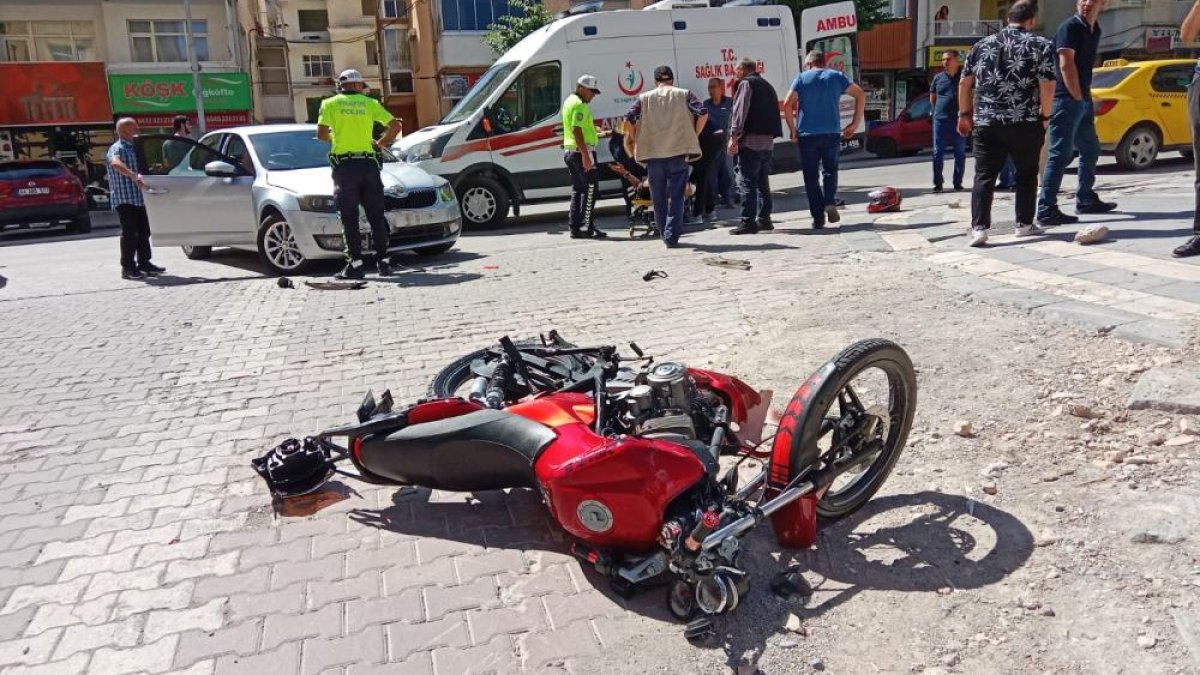 Malatya'da kaza: 1 yaralı