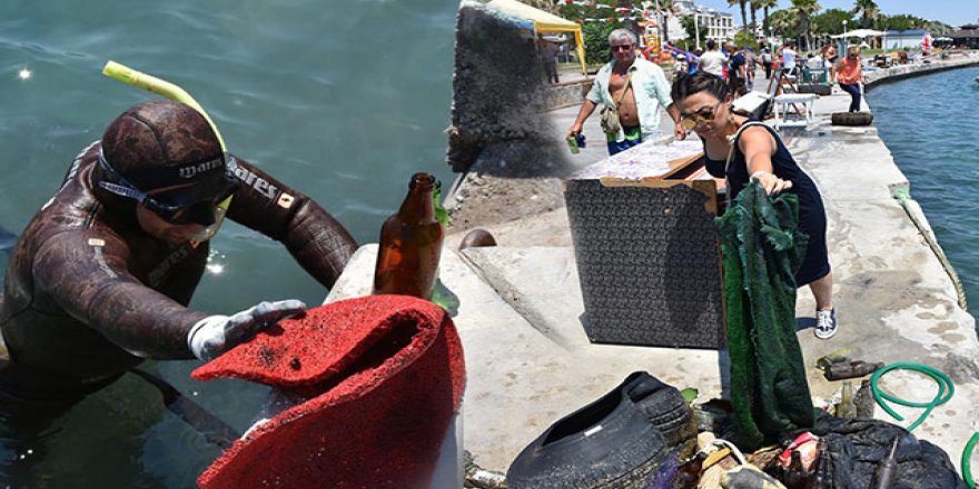 Denizden çıkanlar şaşırttı!