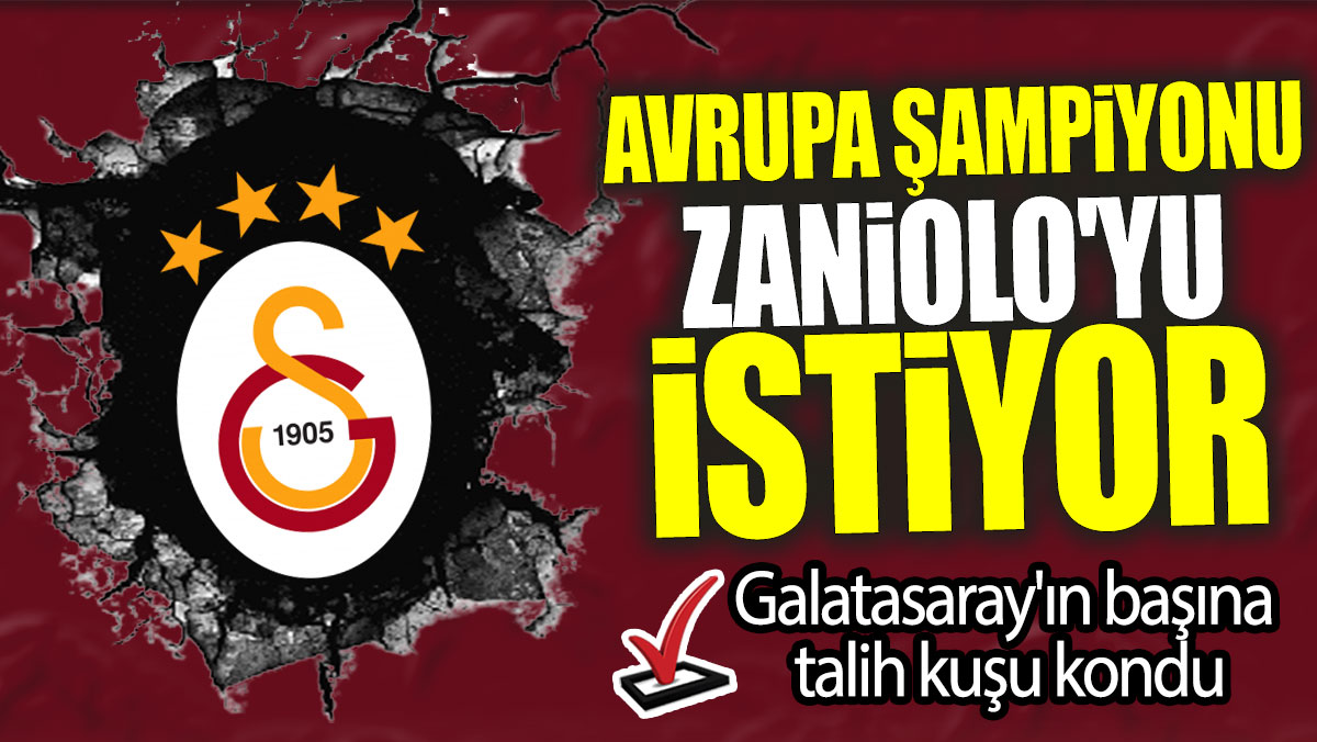 Avrupa şampiyonu takım Zaniolo'yu istiyor: Galatasaray'ın başına talih kuşu kondu