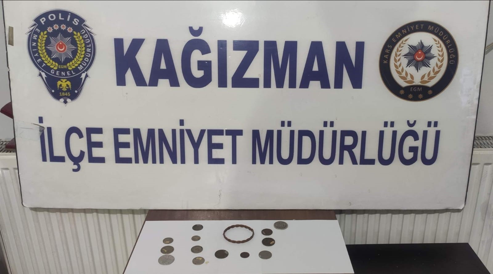 Kars'ta eser kaçakçılığı operasyonu