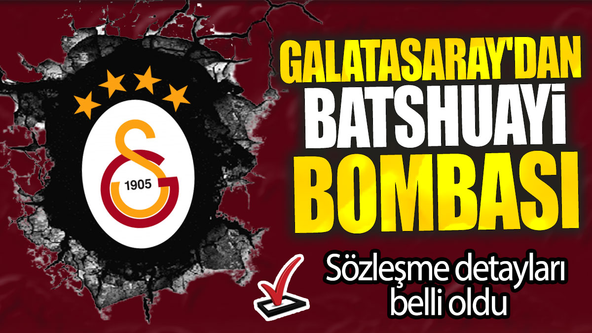 Galatasaray'dan Batshuayi bombası: Sözleşme detayları belli oldu