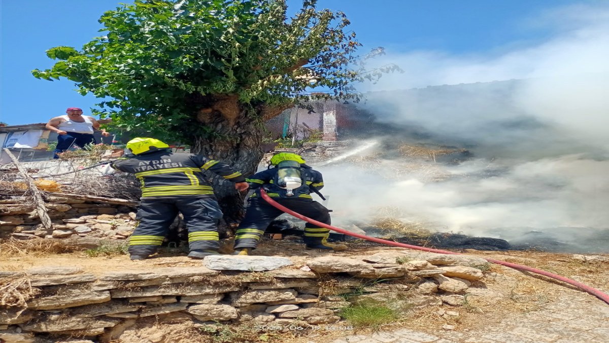 Aydın'da itfaiye ekiplerinin yaz mesaisi başladı